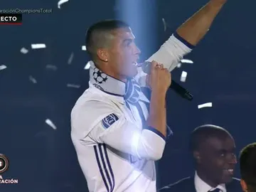 Cristiano se dirige al Bernabéu Cristiano se dirige al Bernabéu