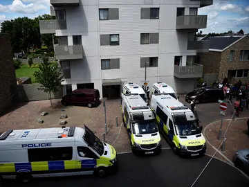 Redada en Barking tras el doble atentado de Londres Redada en Barking tras el doble atentado de Londres