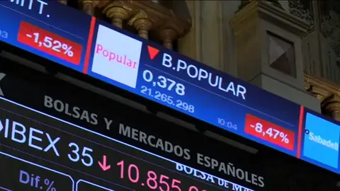 Frame 32.53282 de: El Banco Popular se levanta en rojo después de cerrar una semana con fuertes pérdidas Frame 32.53282 de: El Banco Popular se levanta en rojo después de cerrar una semana con fuertes pérdidas