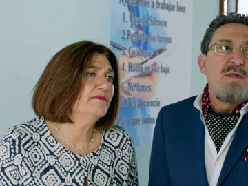 "Trini quiere pegarte el palo para quedarse con todo lo que tienes" "Trini quiere pegarte el palo para quedarse con todo lo que tienes"