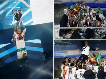 Fiesta por la Duodécima en el Santiago Bernabéu Fiesta por la Duodécima en el Santiago Bernabéu