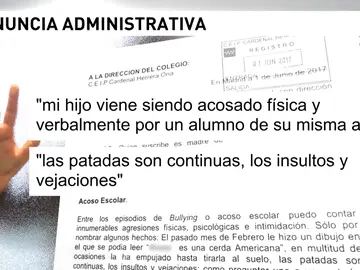 Frame 44.854075 de: Un colegio en Madrid se niega a activar el protocolo contra el acoso escolar Frame 44.854075 de: Un colegio en Madrid se niega a activar el protocolo contra el acoso escolar