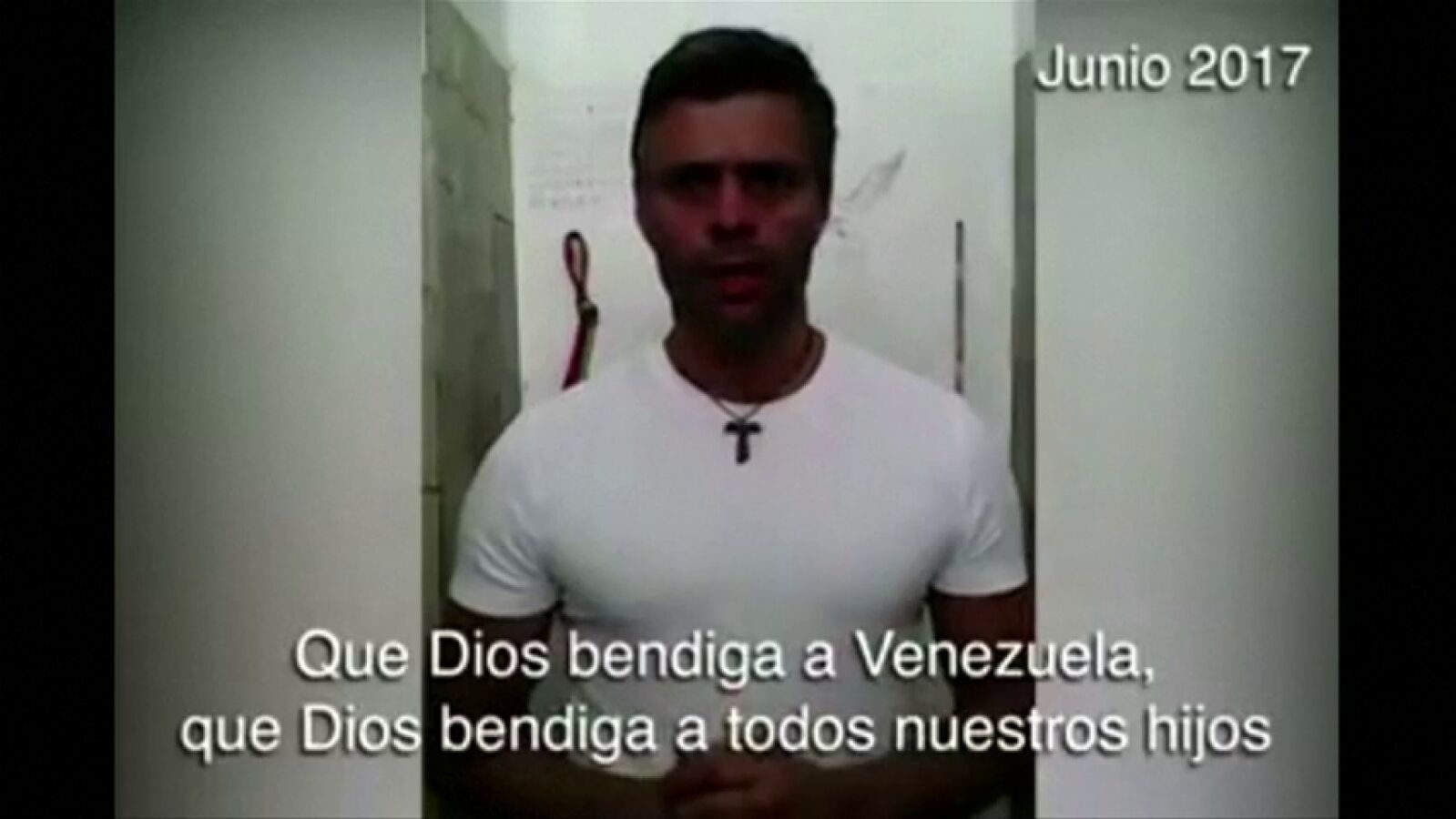 El expresidente Zapatero visita en prisión al opositor venezolano Leopoldo López