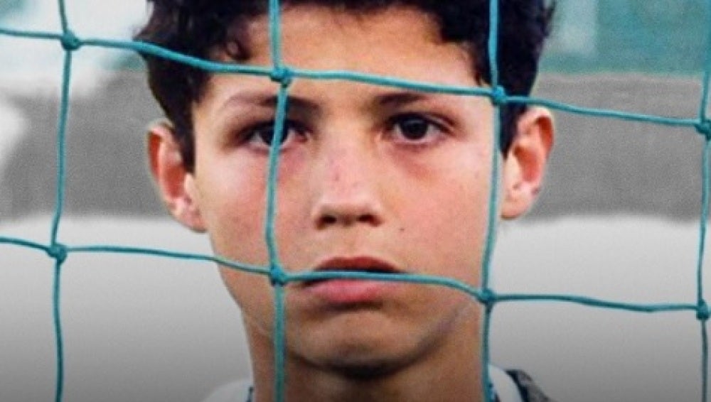 Cristiano, de niño en la promoción de Nike