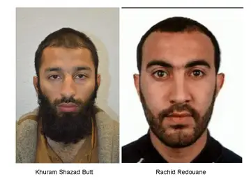 Los dos terroristas identificados Los dos terroristas identificados