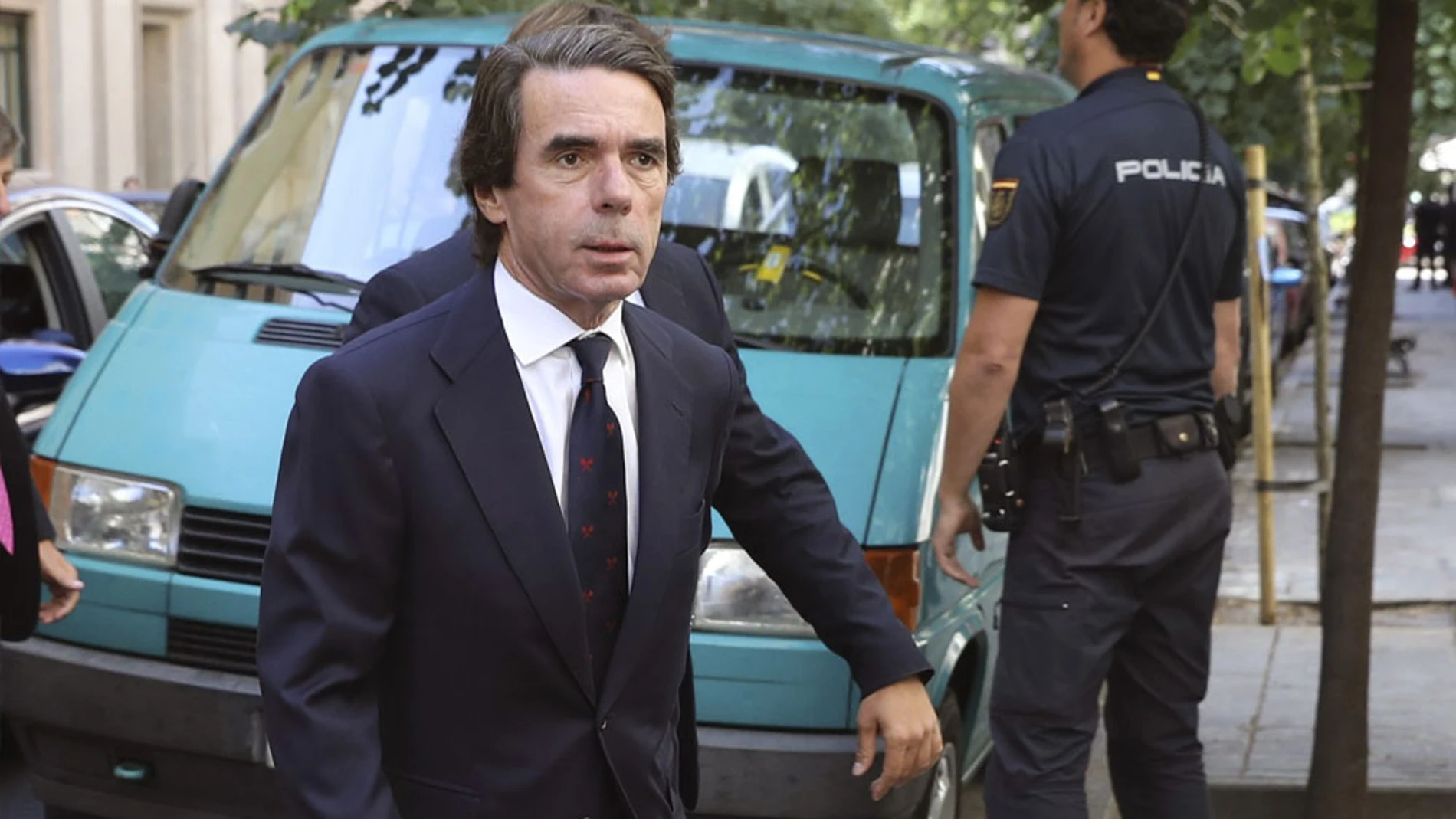 Aznar, momentos antes de inaugurar la Semana Atlántica Aznar, momentos antes de inaugurar la Semana Atlántica
