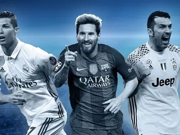 Cristiano, Messi y Buffon, en el once Cristiano, Messi y Buffon, en el once