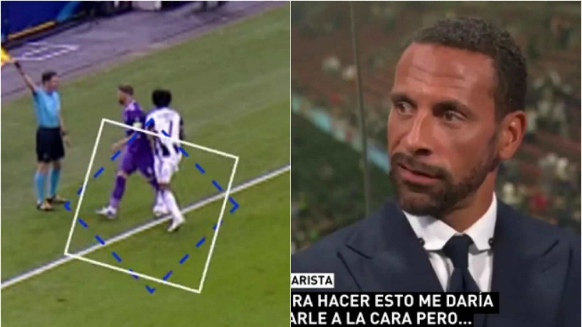 Ferdinand lanza un dardo contra Ramos tras la final