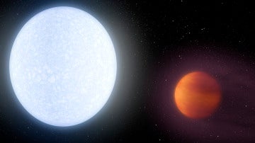 Astrónomos descubren un planeta más caliente que la mayoría de las estrellas