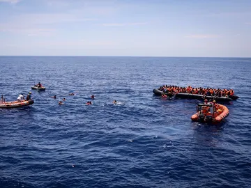 Save the Children trabaja en el Mediterráneo Save the Children trabaja en el Mediterráneo