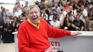 Jerry Lewis en el Festival de Cannes en 2016