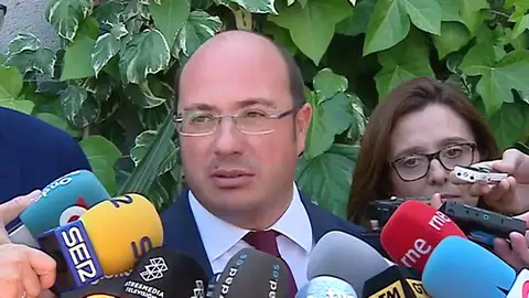 Frame 0.0 de: El expresidente de Murcia niega acuerdos con empresas de la trama Púnica aunque se reunió con empresarios Frame 0.0 de: El expresidente de Murcia niega acuerdos con empresas de la trama Púnica aunque se reunió con empresarios
