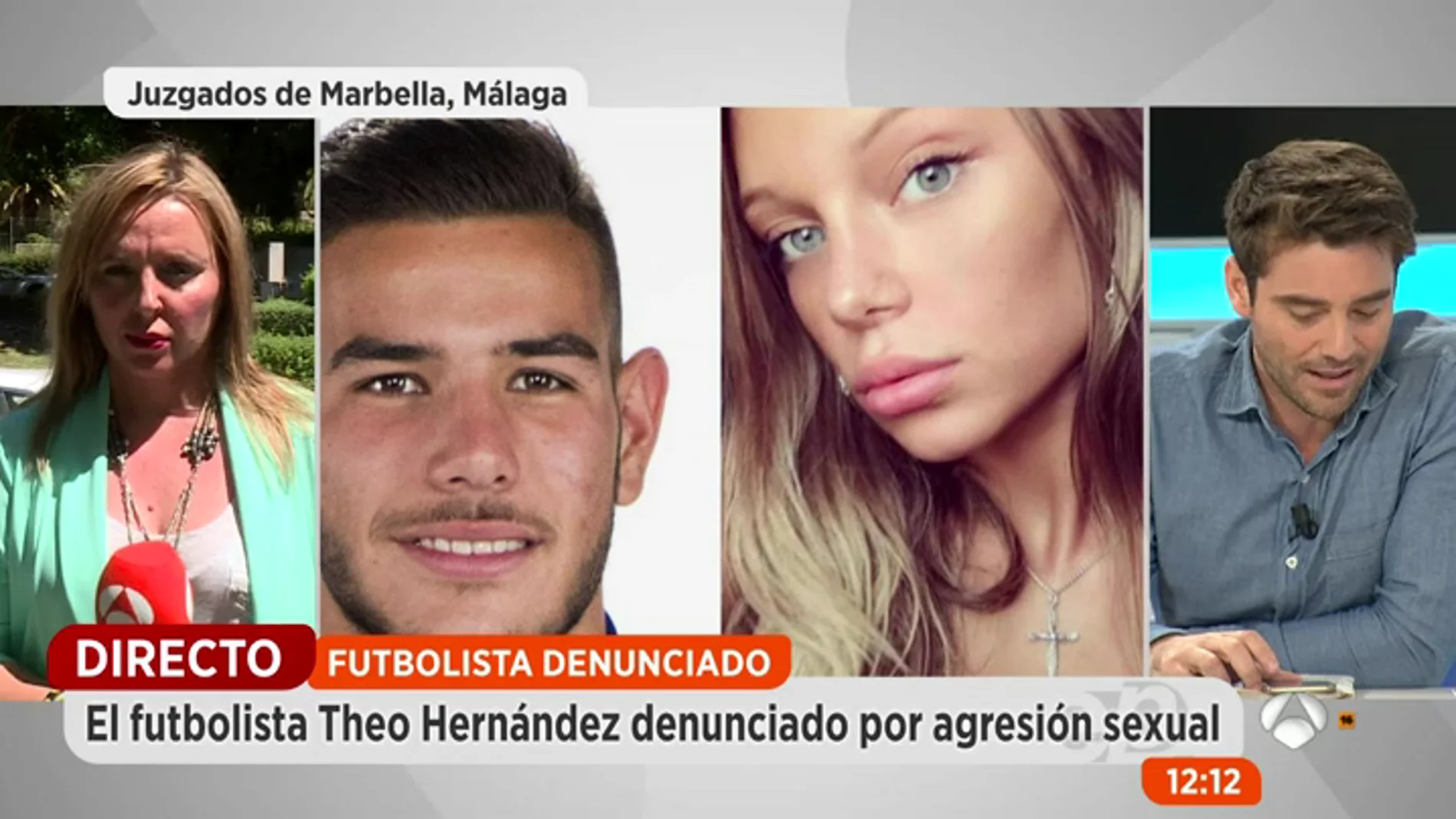 Frame 144.218437 de: Así es Luisa Kremleva, la mujer que ha denunciado al futbolista Theo Hernández y a otros tres hombres por maltrato
