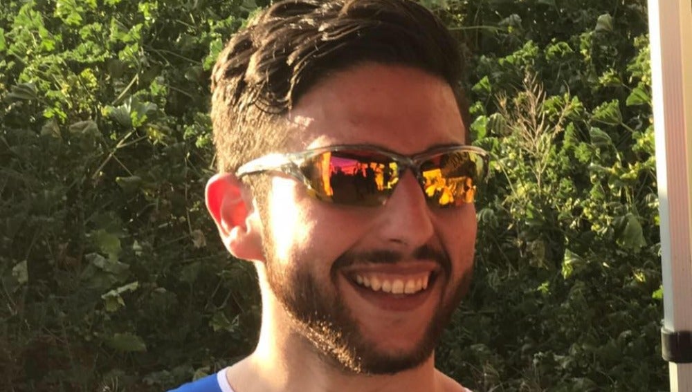 Andrés Contreras, uno de los ciclistas arrollados en Oliva