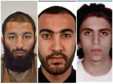 Los tres terroristas identificados en el atentado de Londres Los tres terroristas identificados en el atentado de Londres