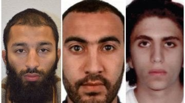 Los tres terroristas identificados en el atentado de Londres