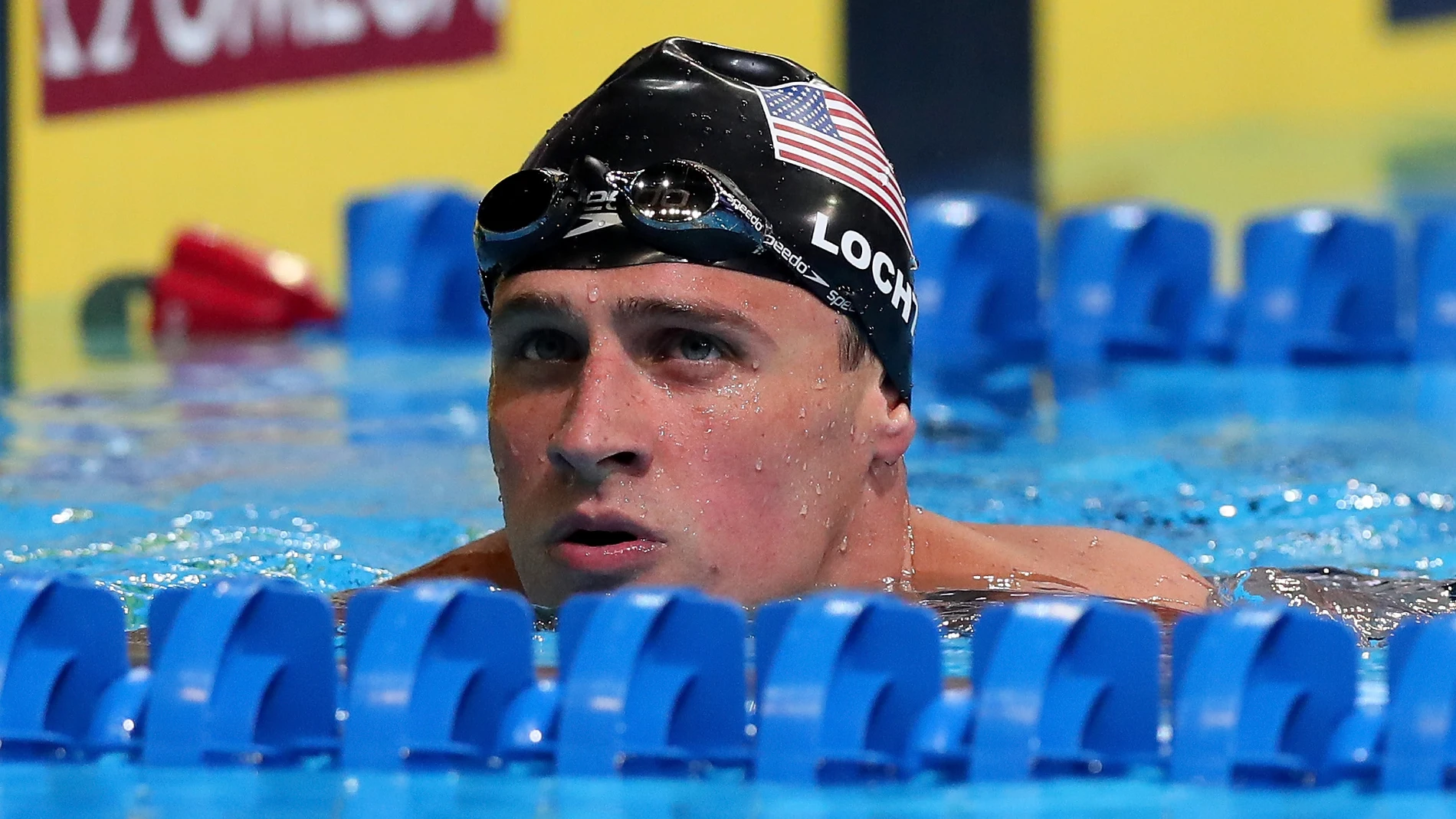 Ryan Lochte, en una prueba en EEUU Ryan Lochte, en una prueba en EEUU