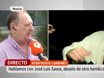 Frame 95.981945 de: El abuelo del español herido durante el doble atentado de Londres: "Mi nieto estuvo escondido en un contenedor" Frame 95.981945 de: El abuelo del español herido durante el doble atentado de Londres: "Mi nieto estuvo escondido en un contenedor"