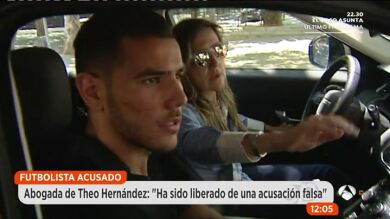 El juez archiva la denuncia contra Theo Hernández tras demostrarse que Luisa Kremleva se lesionó estando ebria