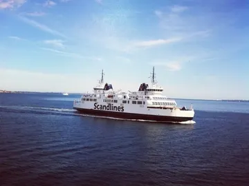 Imagen de archivo de un ferry Imagen de archivo de un ferry