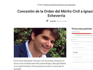 Recogida de firmas en Change.org Recogida de firmas en Change.org