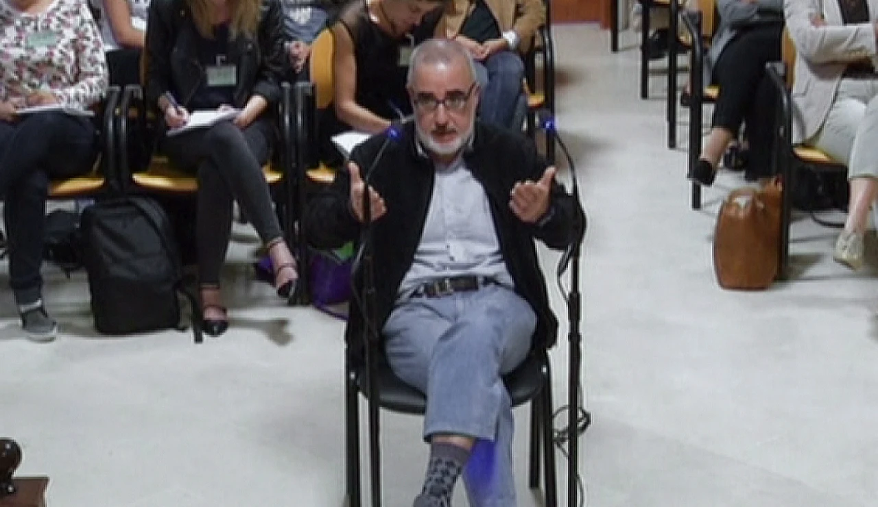 Alfonso Basterra en el juicio.