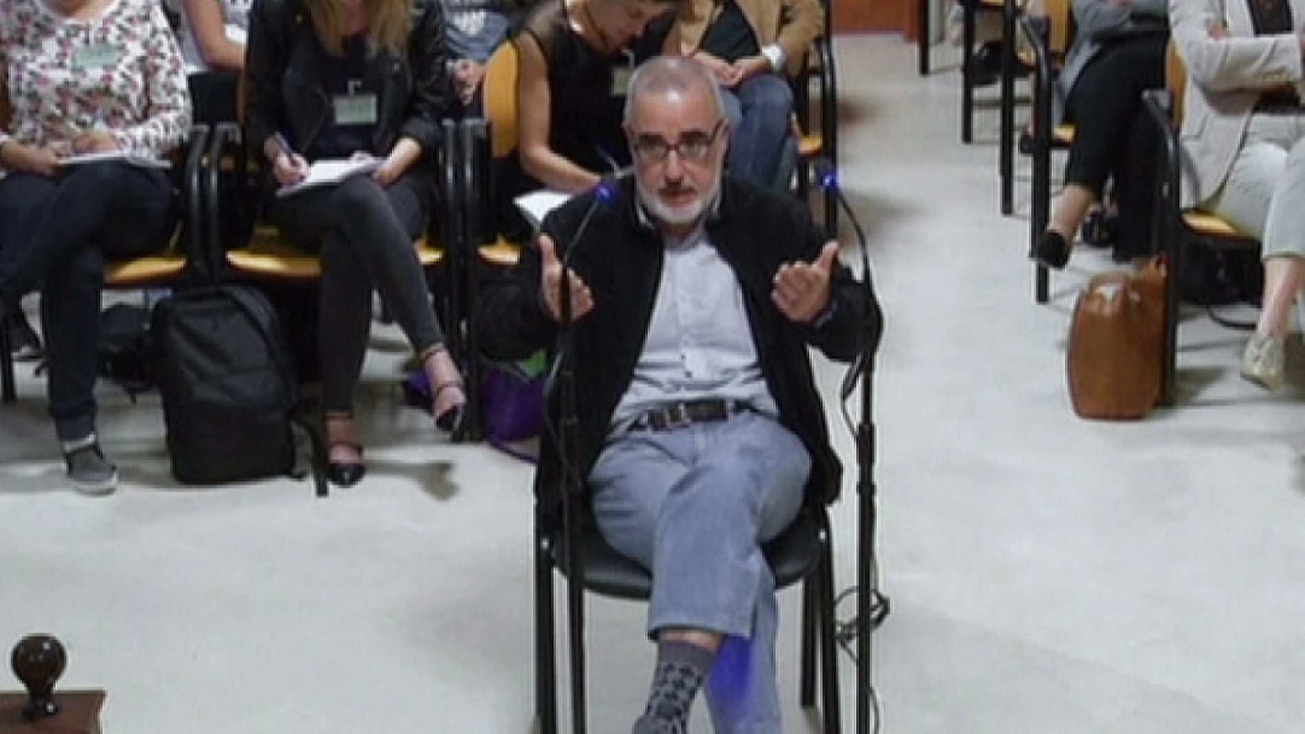 Alfonso Basterra en el juicio.
