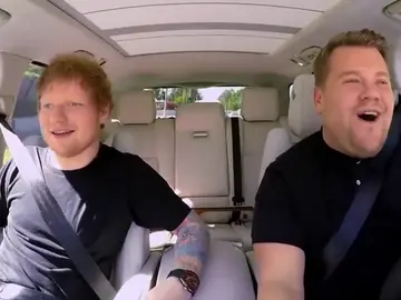 Frame 39.197446 de: Ed Sheeran se sube al 'Carpool Karaoke' de James Corden Frame 39.197446 de: Ed Sheeran se sube al 'Carpool Karaoke' de James Corden