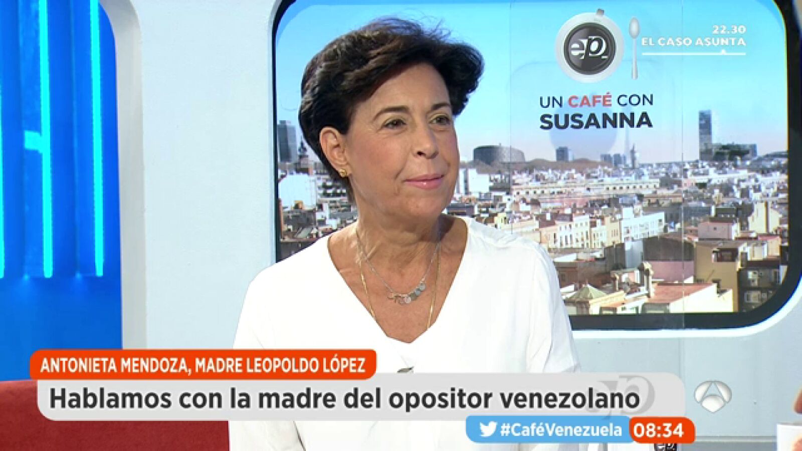 La madre de Leopoldo López: 