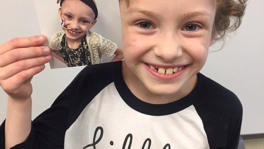 La conmovedora recuperación de una niña tras superar un cáncer