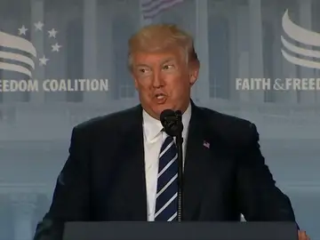 Frame 26.029645 de: Trump llama "obstruccionistas" a demócratas en un discurso sin aludir a Comey Frame 26.029645 de: Trump llama "obstruccionistas" a demócratas en un discurso sin aludir a Comey