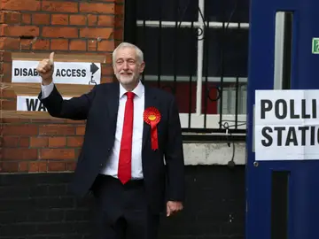 Jeremy Corbyn, líder del Partido Laborista Jeremy Corbyn, líder del Partido Laborista