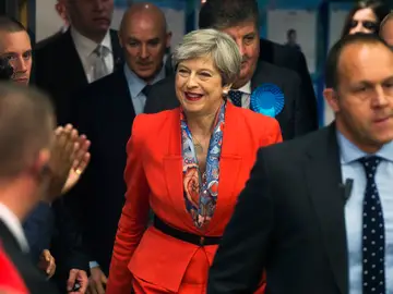 La primera ministra británica, Theresa May La primera ministra británica, Theresa May