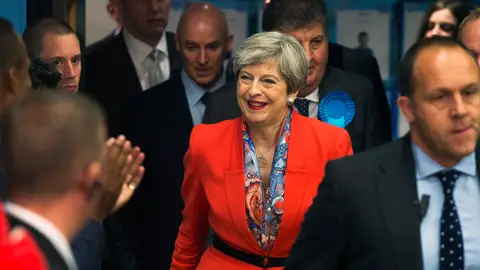 La primera ministra británica, Theresa May La primera ministra británica, Theresa May