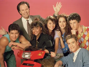 El elenco de Salvados por la Campana, al completo El elenco de Salvados por la Campana, al completo