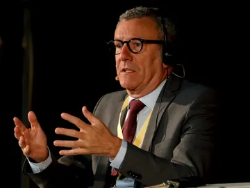 El alcade de Bruselas, Yvan Mayeur El alcade de Bruselas, Yvan Mayeur