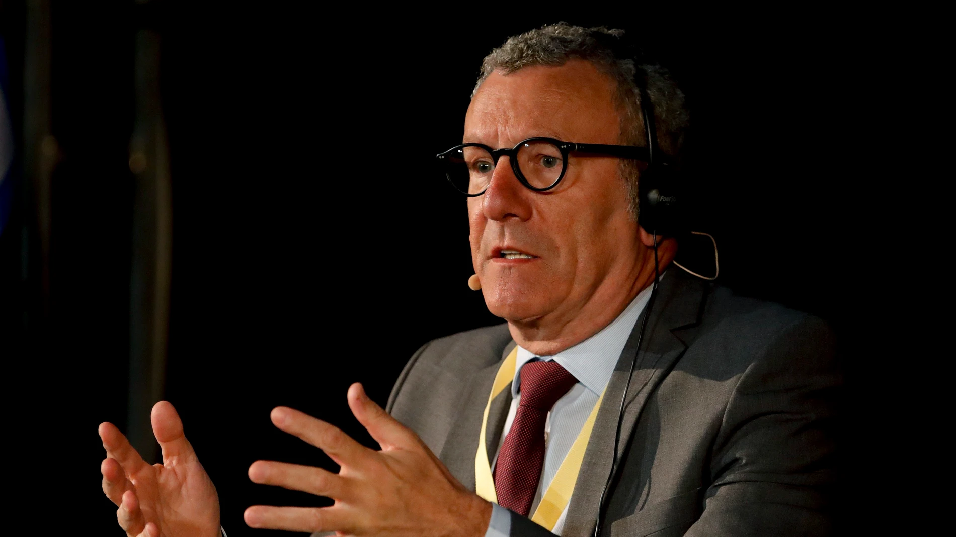 El alcade de Bruselas, Yvan Mayeur El alcade de Bruselas, Yvan Mayeur