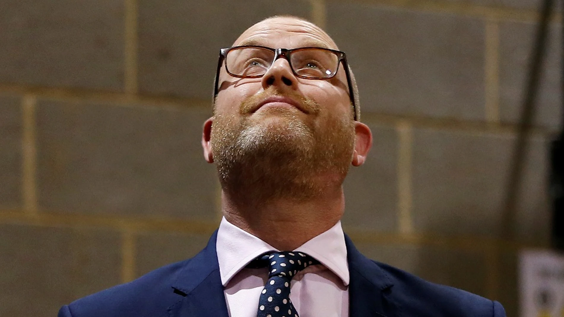 El líder de UKIP, Paul Nuttall El líder de UKIP, Paul Nuttall