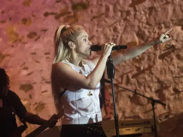 La cantante colombiana Shakira durante la presentación de su último trabajo "El Dorado" La cantante colombiana Shakira durante la presentación de su último trabajo "El Dorado"