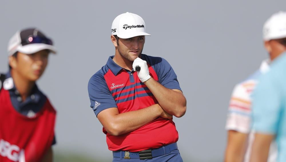Jon Rahm, en el Abierto de EEUU de golf