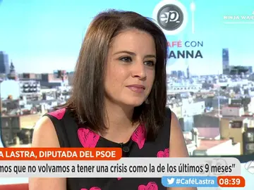 Adriana Lastra en Espejo Público Adriana Lastra en Espejo Público