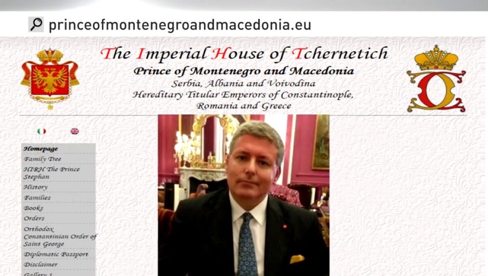 Al descubierto la "dolce vita" del príncipe de Montenegro