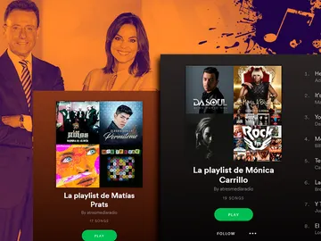 Las playlists más divertidas de Matías Prats y Mónica Carrillo Las playlists más divertidas de Matías Prats y Mónica Carrillo