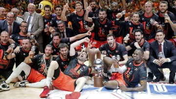El Valencia Basket, con la ACB
