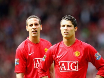 Ferdinand, con Cristiano