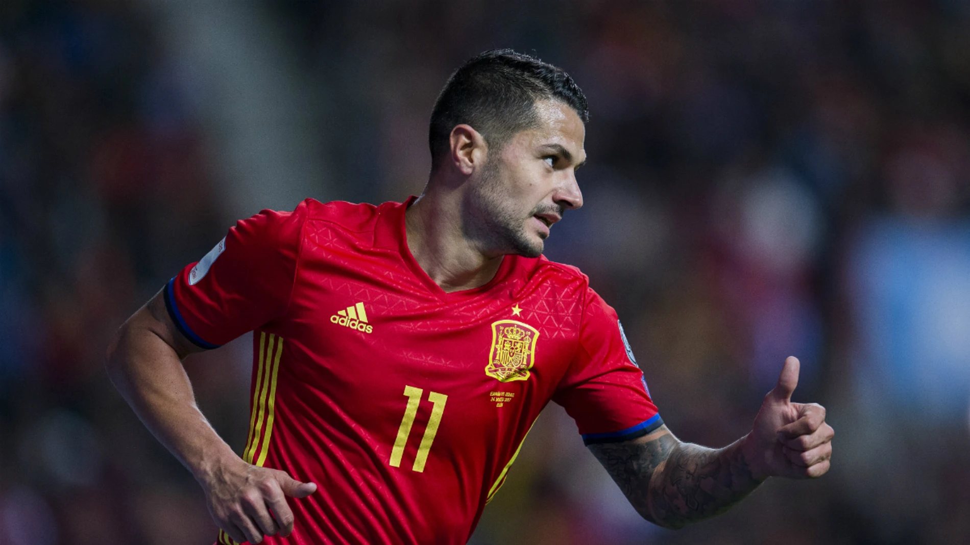 Vitolo, con España Vitolo, con España
