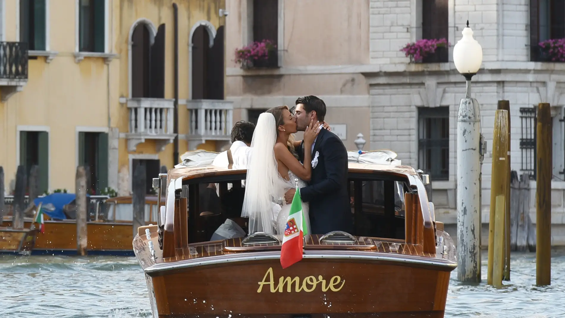 Álvaro Morata se casa con Alice Campello en Venecia