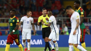 El VAR concede un gol a Vargas y anula un tanto a Portugal y a Chile en la Copa Confederaciones