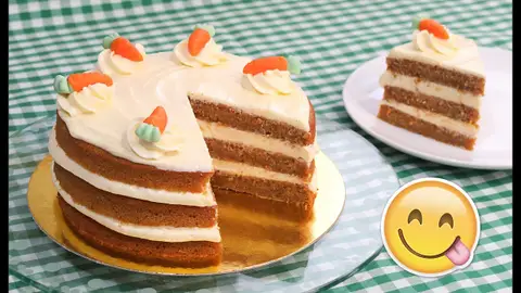 Tarta de Zanahoria Carrot Cake con Frosting de Queso Cocina para todos