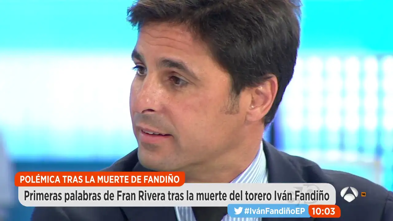 Fran Rivera, muy afectado por la muerte de Fandiño: "Hemos toreado mucho juntos"